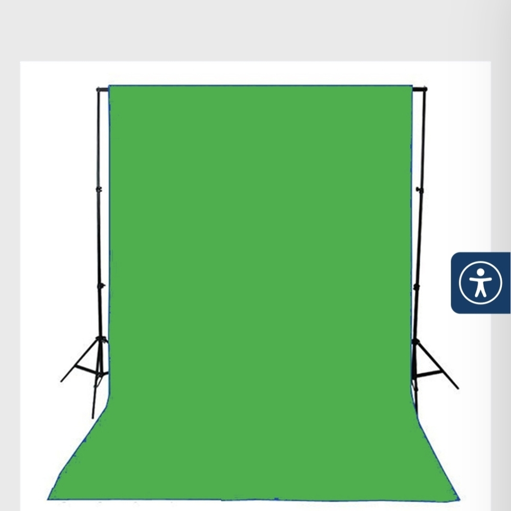 Green Photography Backdrop Cloth Screen NEW Sealed 6 X 10 feet NEWWER Studio